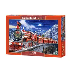 Пъзел 1000 ел. Castorland Дядо Коледа пристига в града 104833