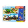 Пъзел 4Х ел. Castorland Селскостопански машини 041039