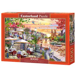 Пъзел 1000 ел. Castorland Романтичен градски залез 104956