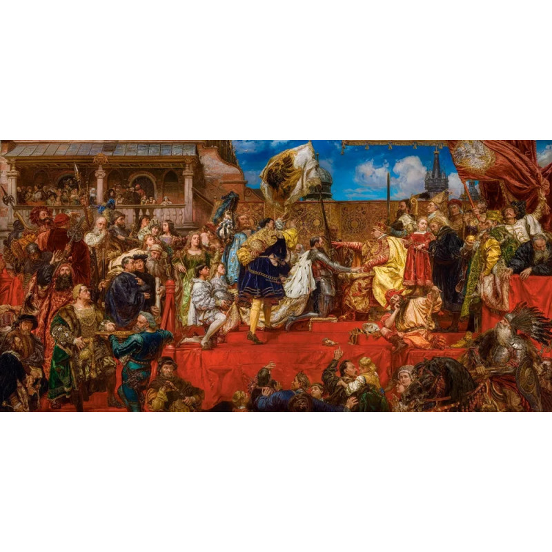 Пъзел 4000 ел. Castorland (Art Collection) Пруската почит, Ян Матейко 400386