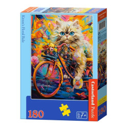 Пъзел 180 ел. Castorland Котешко многоцветие 018529