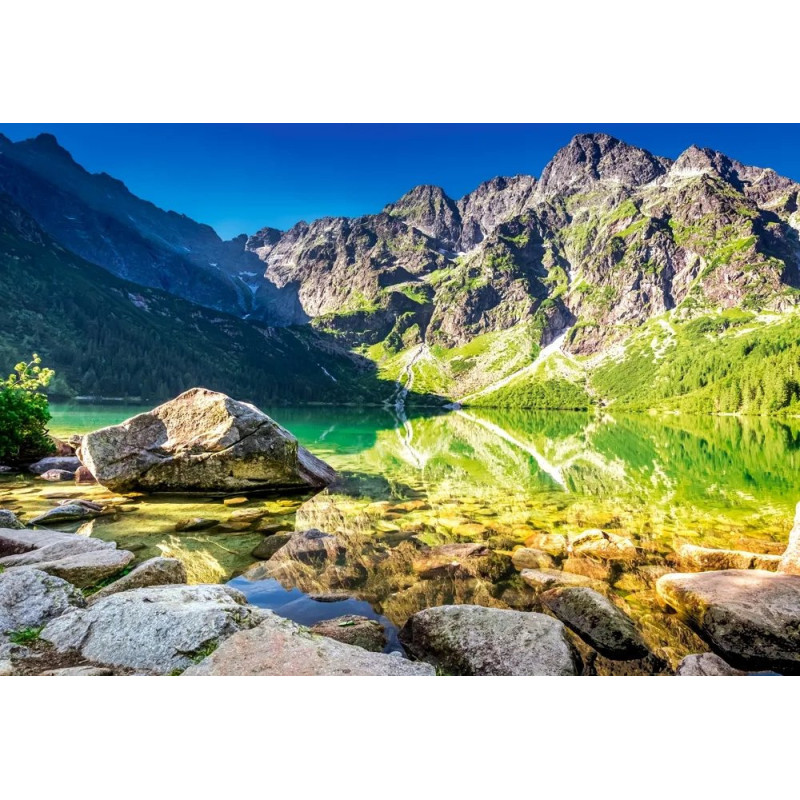 Пъзел 1500 ел. Castorland  Изгрев в Morskie Oko, Татри, Полша152216