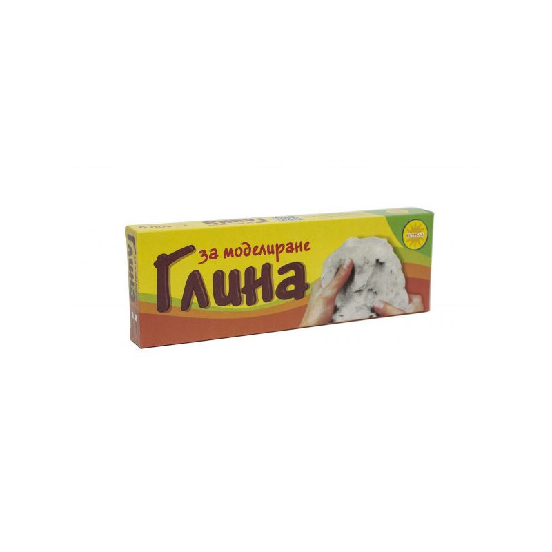 Глина 400 гр Естрела бяла