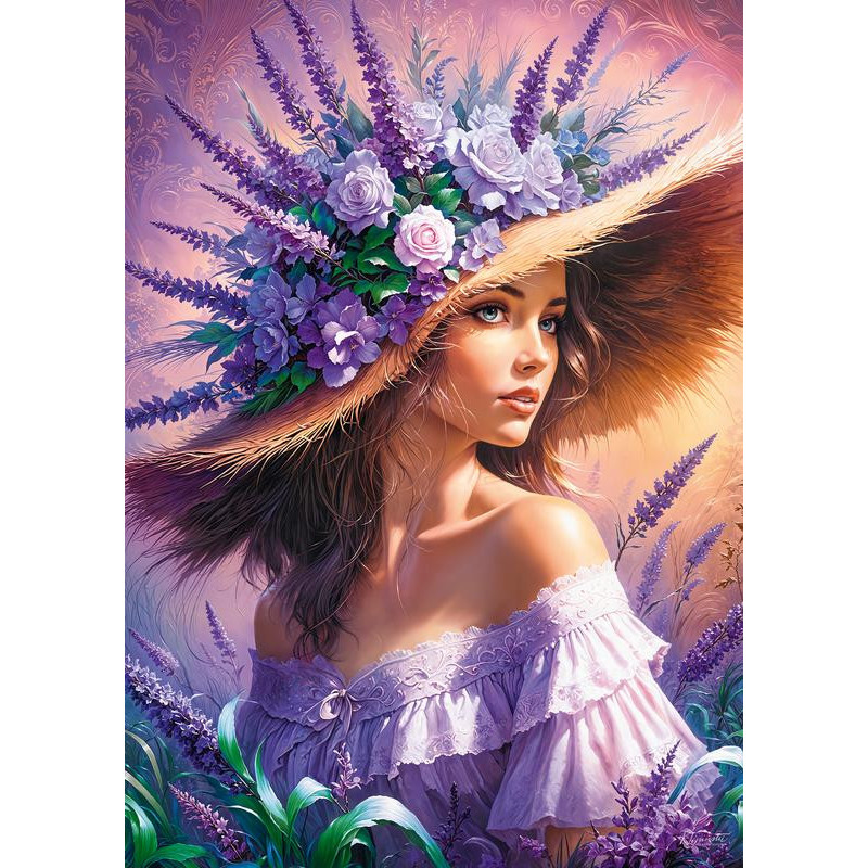 Пъзел 1000 ел. CherryPazzi  Лавандулова муза 31094