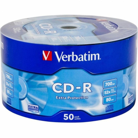 CD - VERBATIM, бял, 50бр.