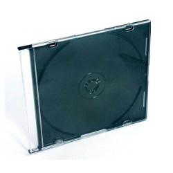 CD BOX тънки черни за1 CD- 5.2mm