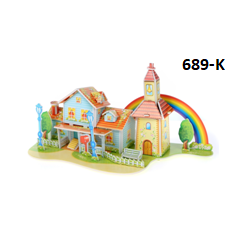 Пъзел 3Д - 689 - 5 модела