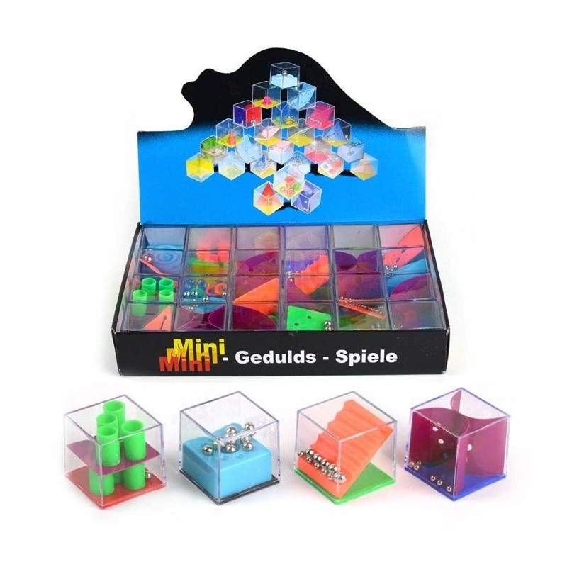 Игра - баланс IQ, 24 вида, 4х4см.