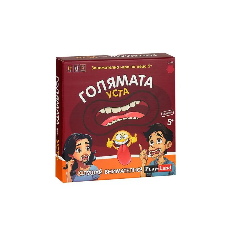 Игра ГОЛЯМАТА УСТА 5+ L-259