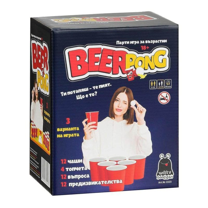 Игра BEER PONG 18+ WH-2223