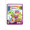 Цветни моливи 18 цв. в метална кутия BD1808-18
