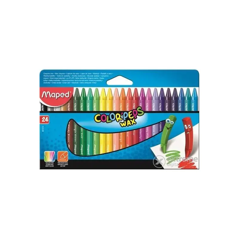 Пастел COLOR PEPS 24 цв. восъчен