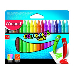 Пастел COLOR PEPS 18 цв. восъчен