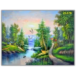 Картина за изграждане с камъчета 30х20/21278