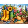 Пъзел 1000 ел. CherryPazzi Златни ботуши, цъфтящи корени 31087