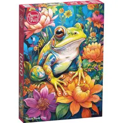 Пъзел 1000 ел. CherryPazzi Flower Power Frog 31100