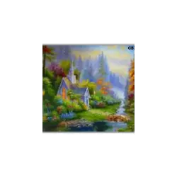 Картина за изграждане с камъчета 30х40см. 74293