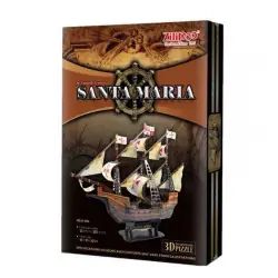 Пъзел триизмерен - кораб   "SANTA MARIA"