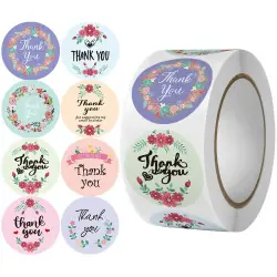 Стикери  на ролка Thank you