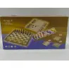 Дървен шах 29*29 - пластмасови фигури  622А
