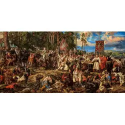 Пъзел 4000 ел. Castorland  Костюшко в Рацлавице, Ян Матейко 400416