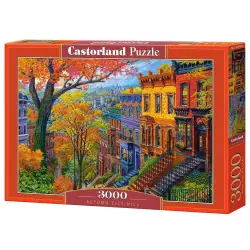 Пъзел 3000 ел. Castorland Есен на градския хълм 300709