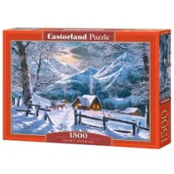 Пъзел 1500 ел. Castorland Снежно утро 151905