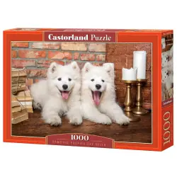 Пъзел 1000 ел. Castorland Кучета самоеди казват здравей 105137