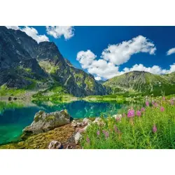 Пъзел 500 ел. Castorland Черно езеро под планината Риси, Татри, Полша 54145