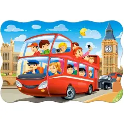 Пъзел 20 ел. Castorland Лондонски автобус 02443