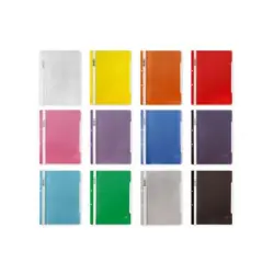 Папка PVC с перфорация ,760 SPR , А4  - цвят бял