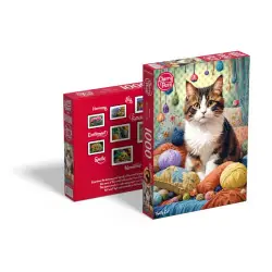 Пъзел 1000 ел. CherryPazzi  Плетящо коте 31131