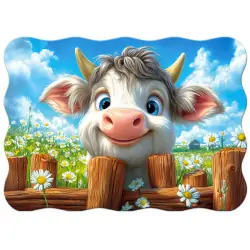 Пъзел 30 ел. Castorland Прекрасна крава 03839