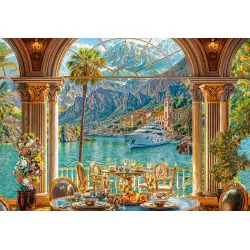 Пъзел 1500 ел. Castorland Средиземноморски десерт 152285