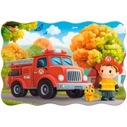 Пъзел 20 ел. Castorland Малък пожарникар 02467