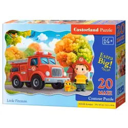 Пъзел 20 ел. Castorland Малък пожарникар 02467