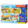 Пъзел 4Х ел. Castorland Четирите сезона 043019