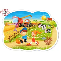 Пъзел 4Х ел. Castorland Четирите сезона 043019