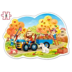 Пъзел 4Х ел. Castorland Четирите сезона 043019