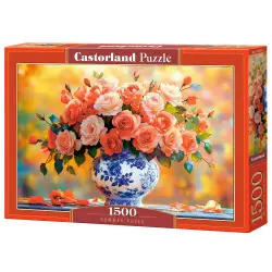 Пъзел 1500 ел. Castorland Летни рози 152315