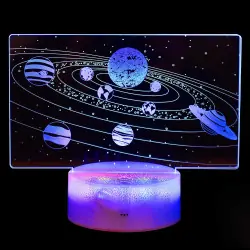 3D LED светещи планети с дистанционно управление
