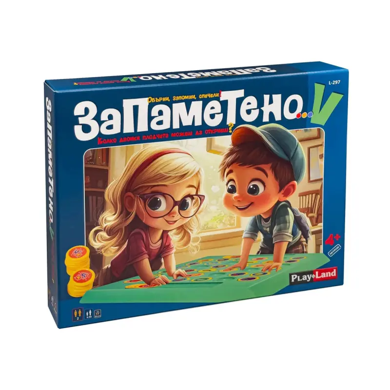 Игра ЗАПАМЕТЕНО  L-297  4+
