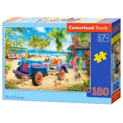 Пъзел 180 ел. Castorland Бягство от плажа 018598