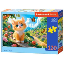 Пъзел 120 ел. Castorland Котешка разходка 13623