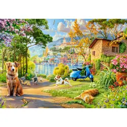 Пъзел 500 ел. Castorland Пътека към езерото 54305