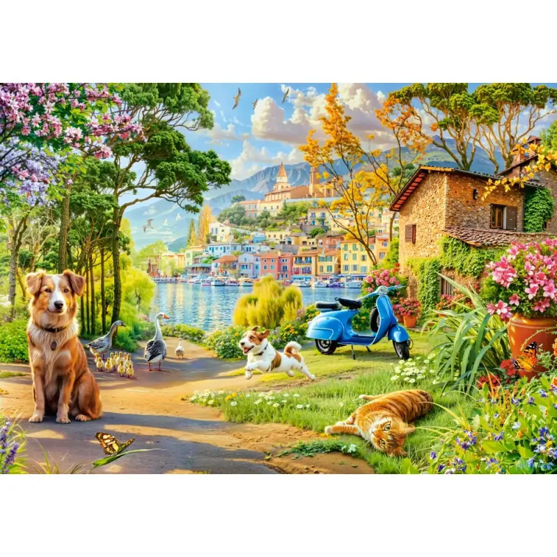 Пъзел 500 ел. Castorland Пътека към езерото 54305