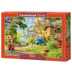 Пъзел 500 ел. Castorland Пътека към езерото 54305