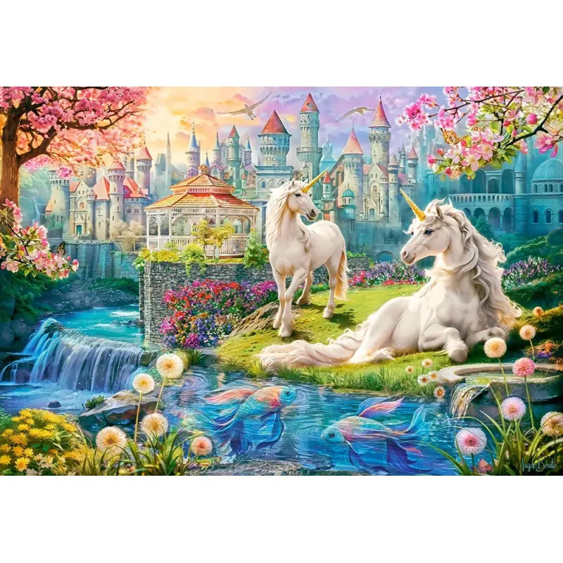 Пъзел 1500 ел. Castorland Царството на еднорога 152339
