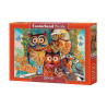 Пъзел 2000 ел. Castorland Бухали 200535