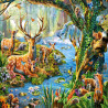 Пъзел 500 ел. Castorland Живот в гората 52929